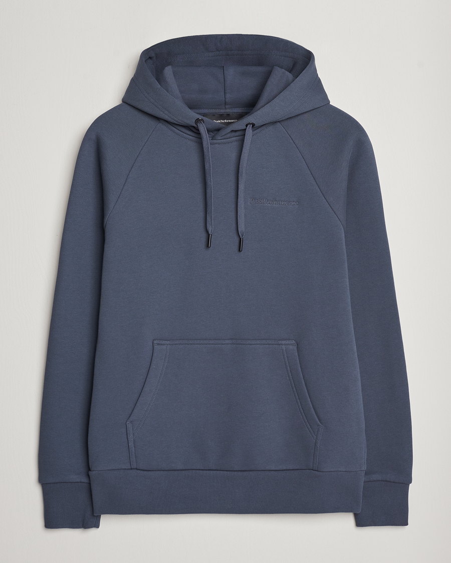 Herre | Trøjer | Peak Performance | Original Logo Hoodie Omber Blue