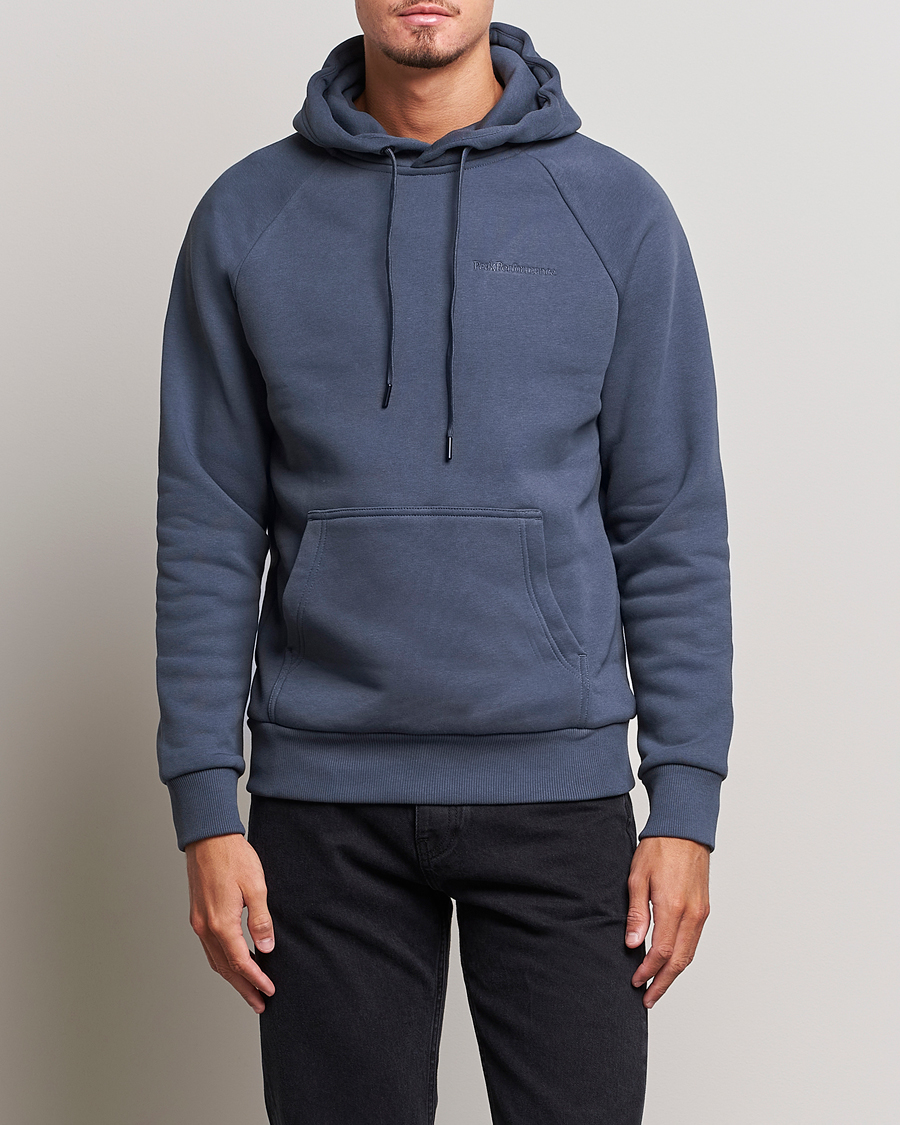 Herre | Trøjer | Peak Performance | Original Logo Hoodie Omber Blue
