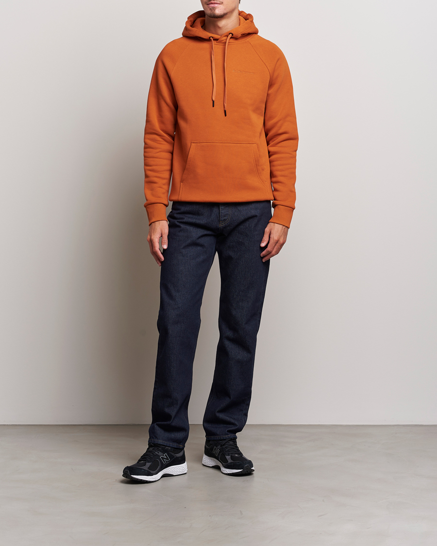 Herre | Trøjer | Peak Performance | Original Logo Hoodie Gold Flame