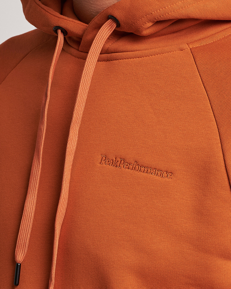 Herre | Trøjer | Peak Performance | Original Logo Hoodie Gold Flame