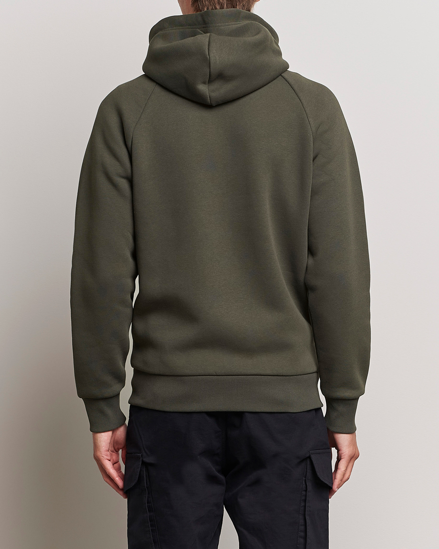 Herre | Trøjer | Peak Performance | Original Logo Full Zip Hoodie Olive Extreme