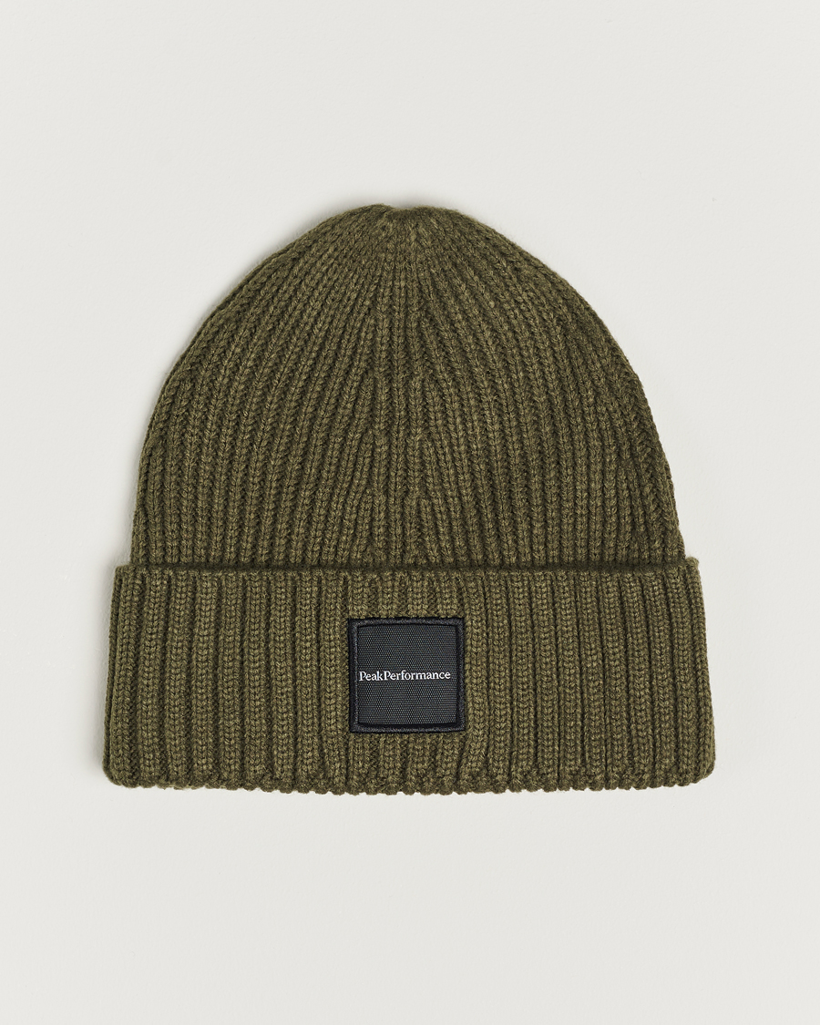 Herre | Peak Performance Cornice Ribbed Hat Pine Needle | Peak Performance | Cornice Ribbed Hat Pine Needle