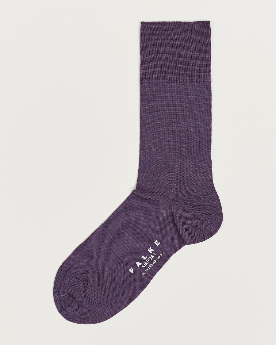 Herre | Undertøj | Falke | Airport Socks Amethyst