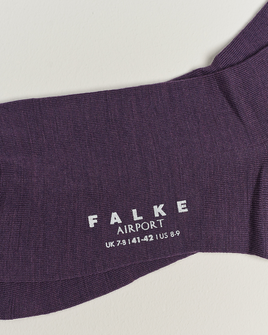 Herre | Undertøj | Falke | Airport Socks Amethyst
