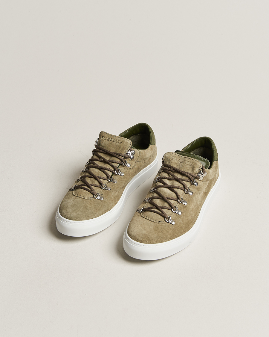 Herre | Diemme Marostica Low Sneaker Olive Suede | Diemme | Marostica Low Sneaker Olive Suede