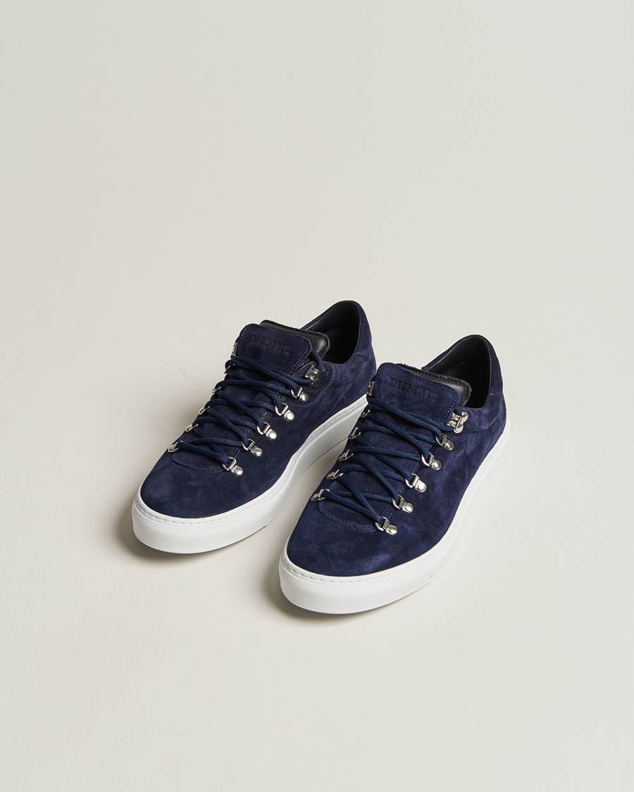 Herre | Sko i ruskind | Diemme | Marostica Low Sneaker Navy Suede