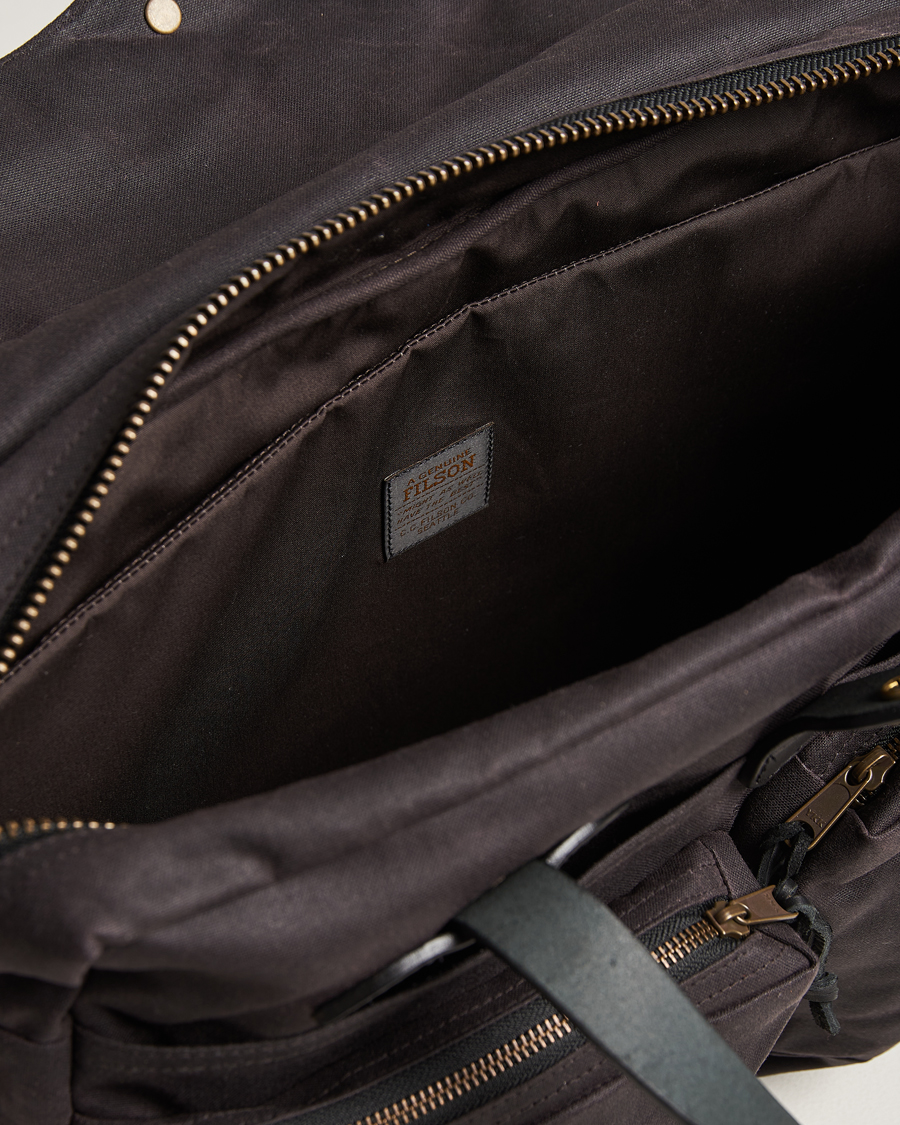Herre | Filson 24-Hour Tin Briefcase Cinder | Filson | 24-Hour Tin Briefcase Cinder