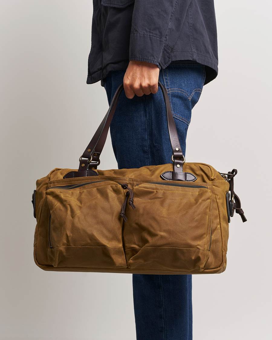 Herre | Filson 48-Hour Duffle Bag Dark Tan | Filson | 48-Hour Duffle Bag Dark Tan