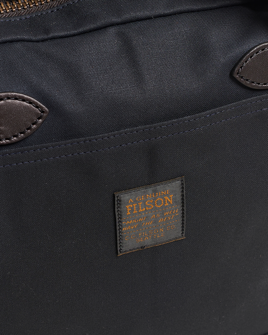 Herre | Tasker | Filson | Tin Cloth Compact Briefcase Navy