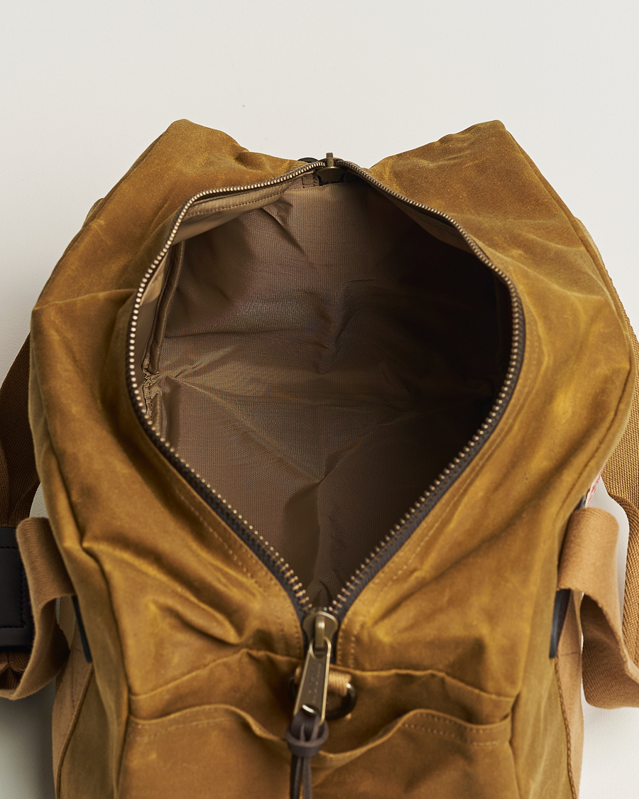 Herre | Filson Tin Cloth Small Duffle Bag Dark Tan | Filson | Tin Cloth Small Duffle Bag Dark Tan