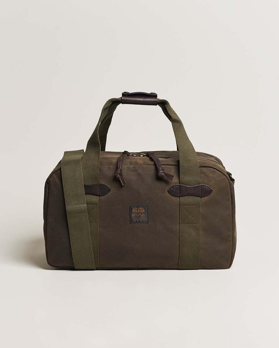 Herre | Filson Tin Cloth Small Duffle Otter Green | Filson | Tin Cloth Small Duffle Otter Green