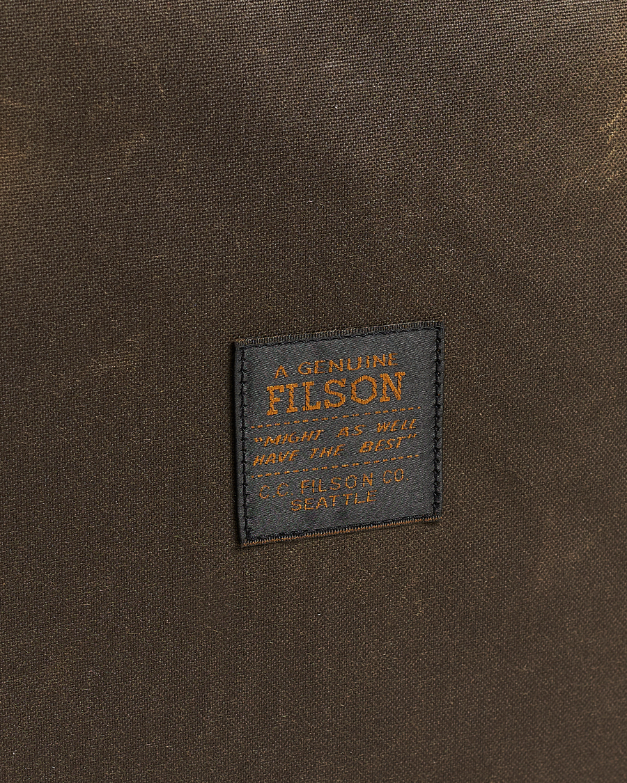 Herre | Filson Tin Cloth Small Duffle Otter Green | Filson | Tin Cloth Small Duffle Otter Green