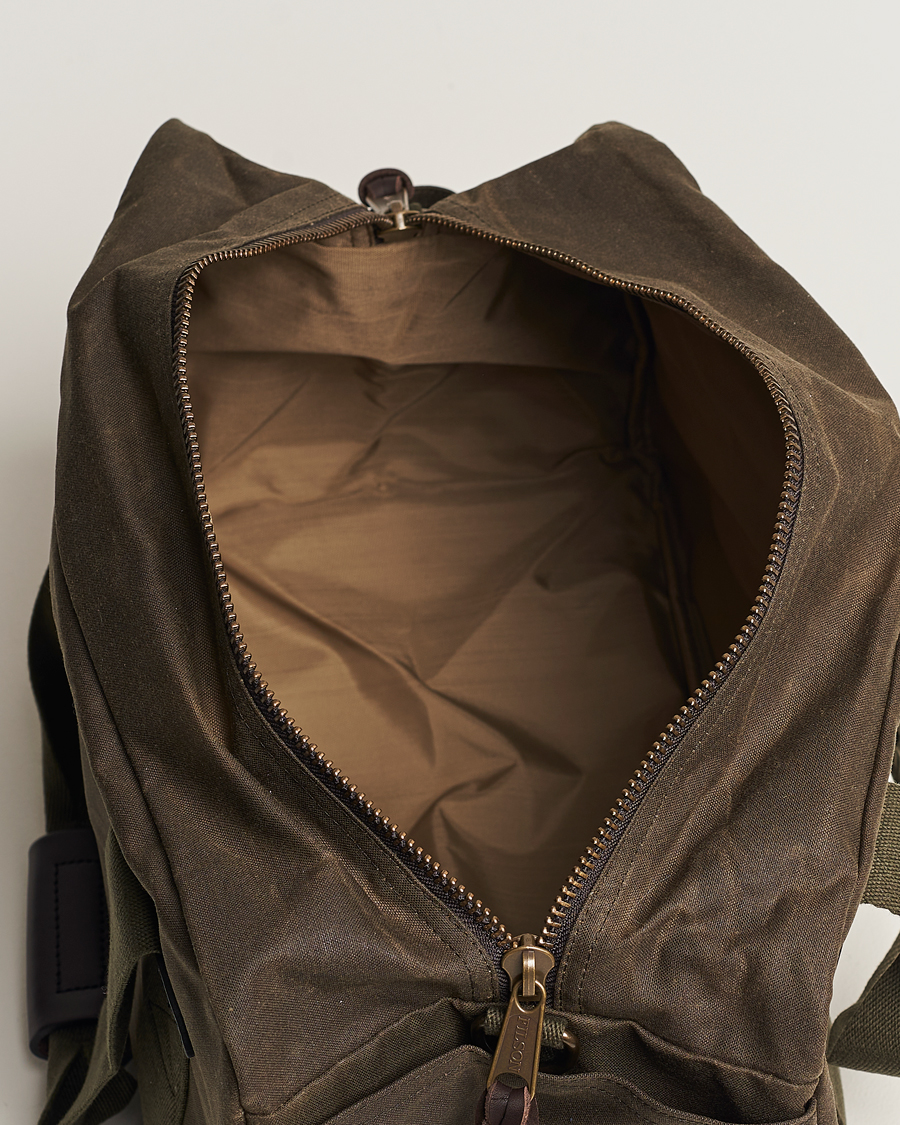 Herre | Filson Tin Cloth Small Duffle Otter Green | Filson | Tin Cloth Small Duffle Otter Green