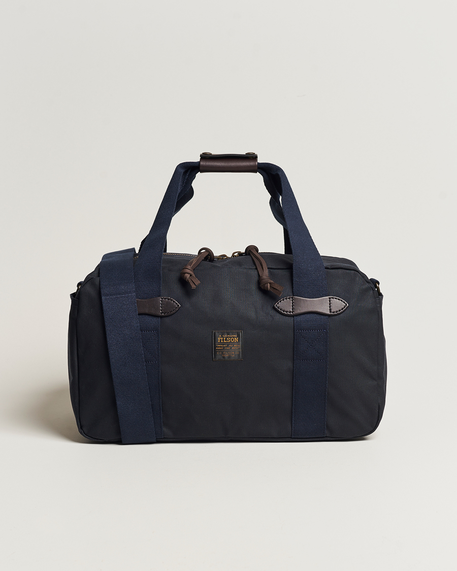 Herre | Filson Tin Cloth Small Duffle Bag Navy | Filson | Tin Cloth Small Duffle Bag Navy