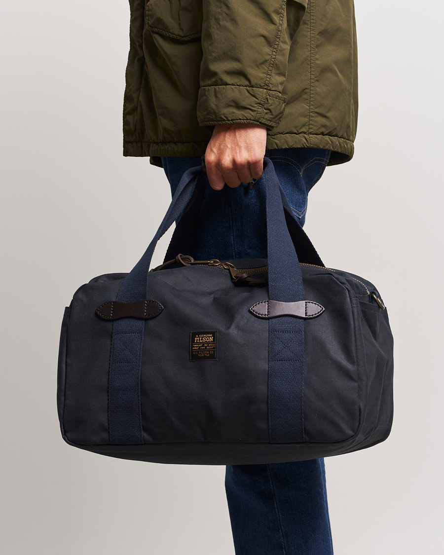 Herre |  |  | Filson Tin Cloth Small Duffle Bag Navy