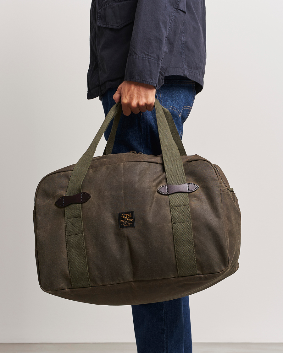 Herr |  | Filson | Tin Cloth Medium Duffle Bag Otter Green