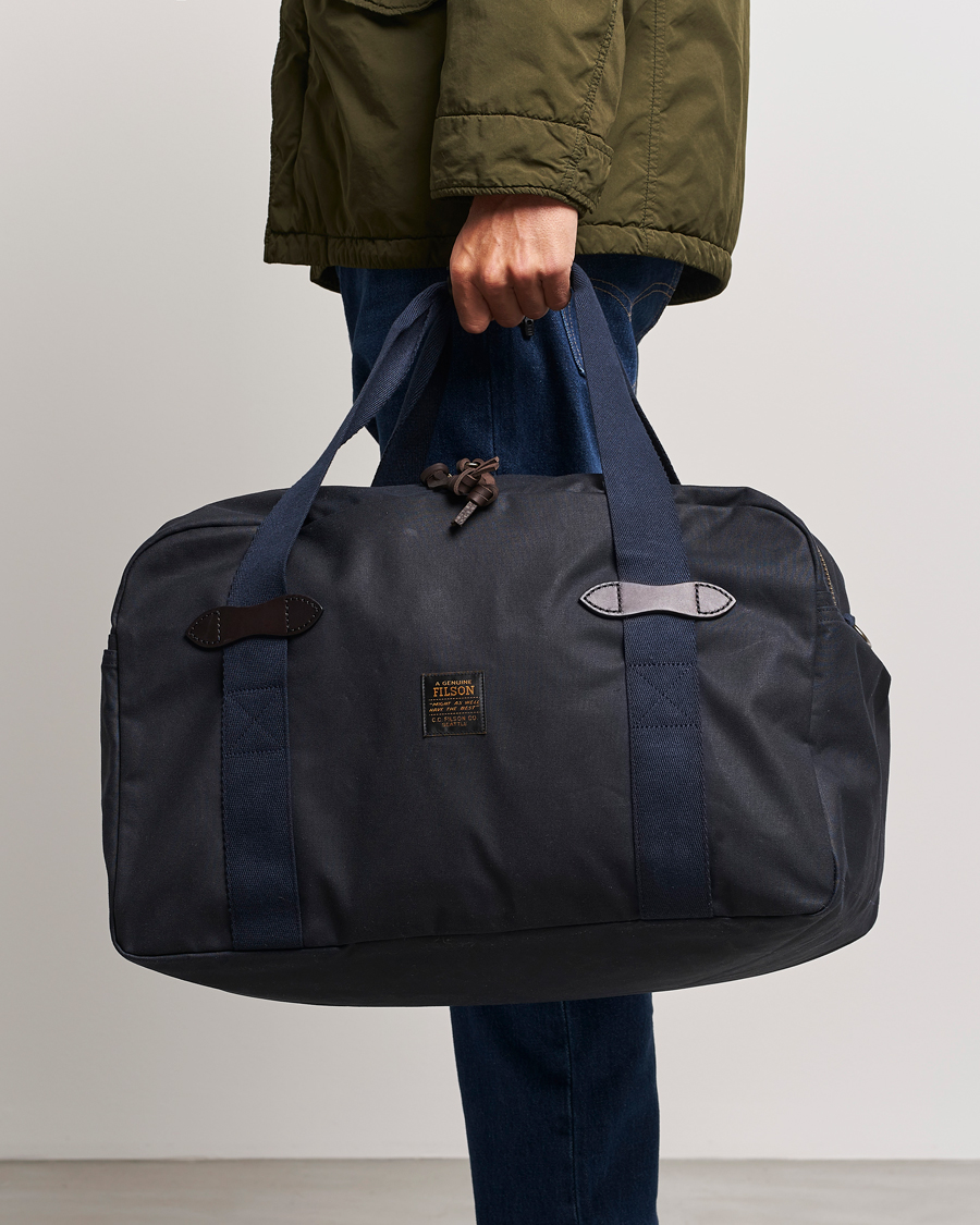 Herre | American Heritage | Filson | Tin Cloth Medium Duffle Bag Navy