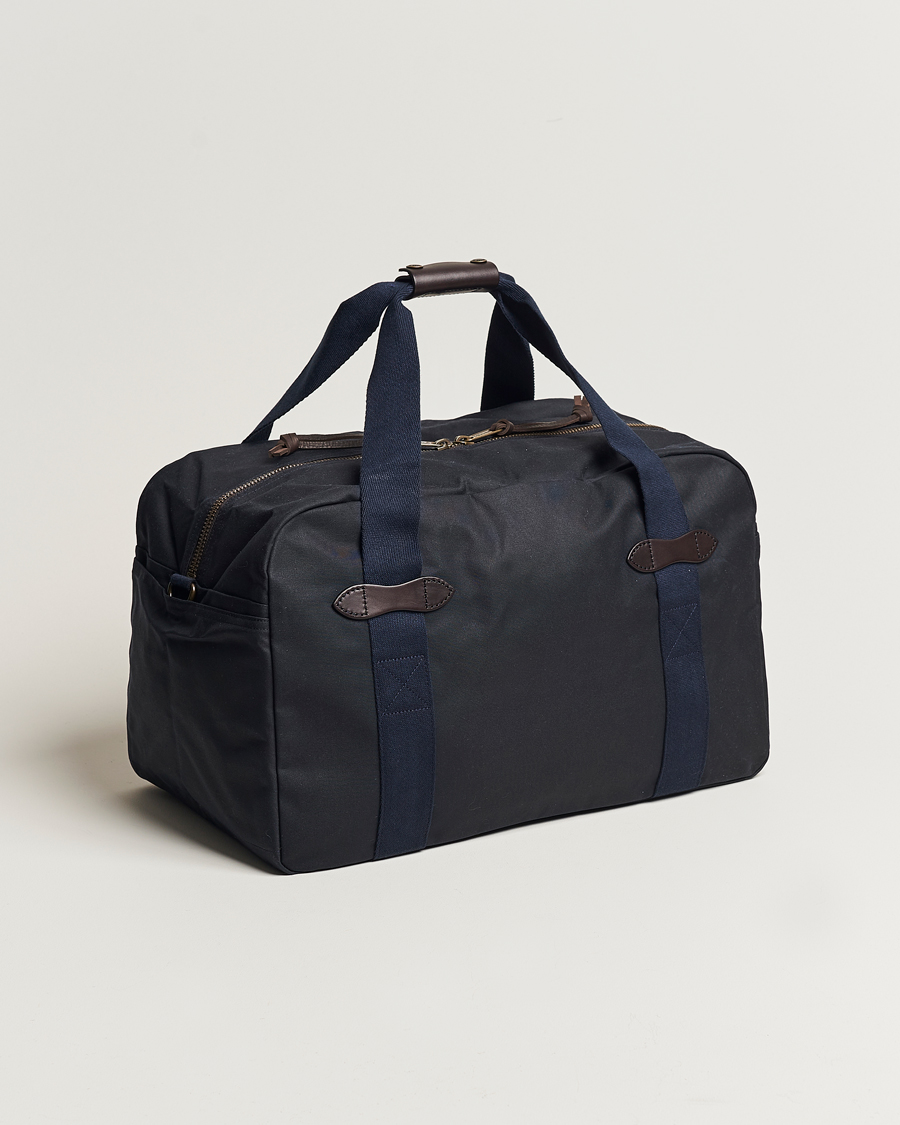 Herre | Filson Tin Cloth Medium Duffle Bag Navy | Filson | Tin Cloth Medium Duffle Bag Navy