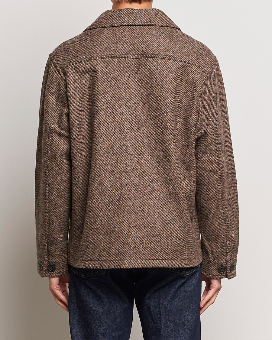 Herre | Jakker | Filson | Decatur Island Wool Jacket Natural Brown
