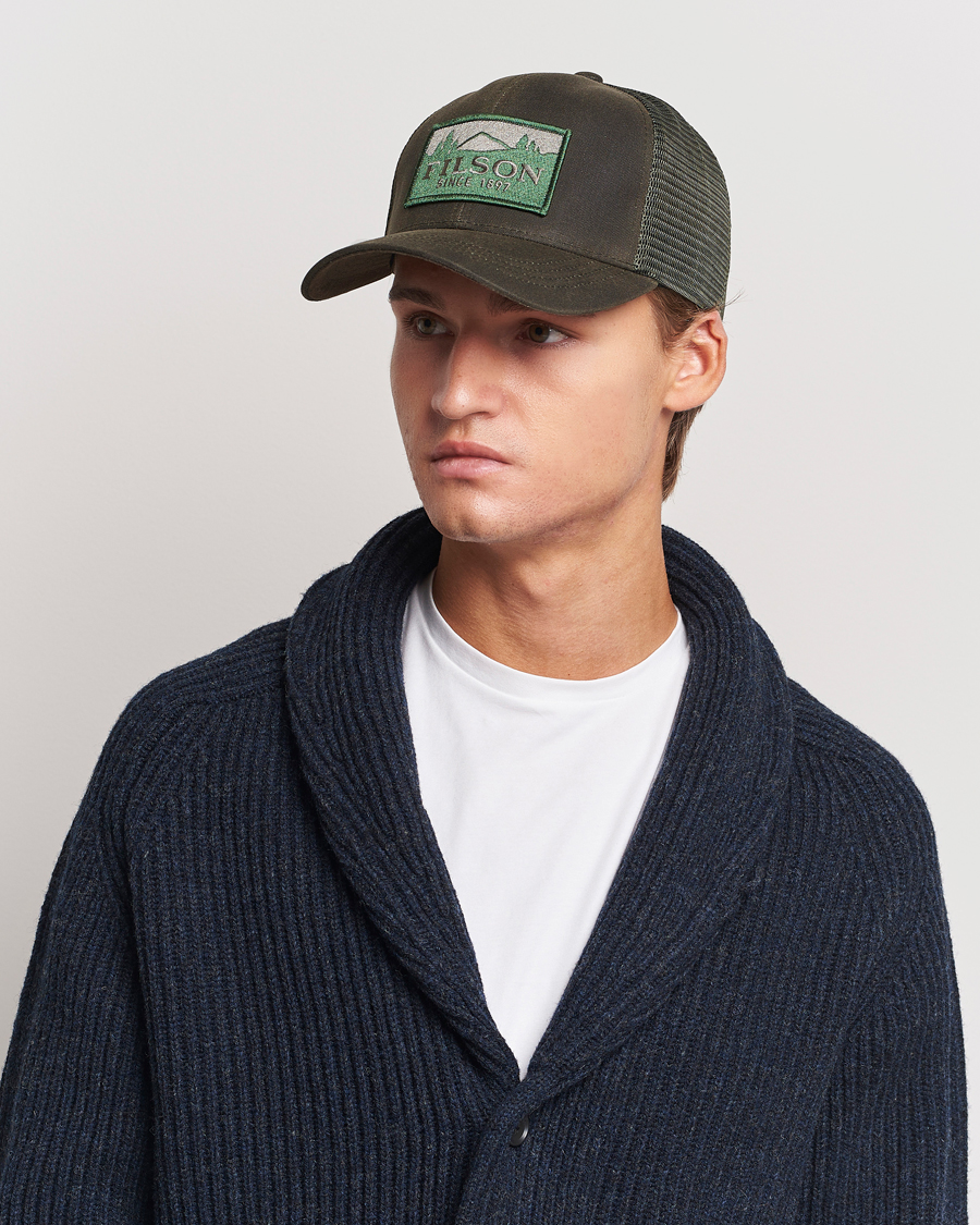 Herre | Hatte & kasketter | Filson | Logger Mesh Cap Otter Green