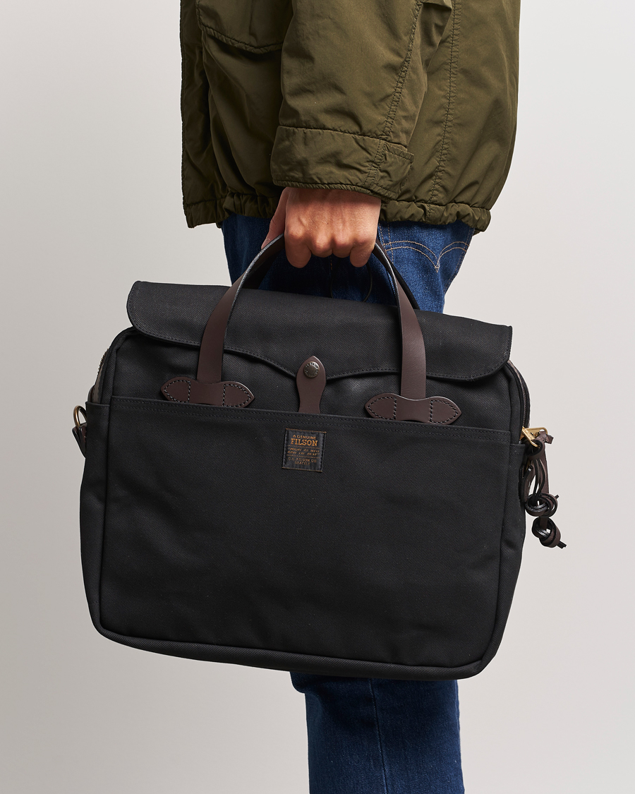 Herre | Tasker | Filson | Original Briefcase Black