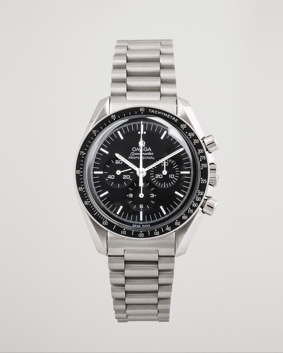 Herre | Omega Pre-Owned Speedmaster Moonwatch PRO 005 Steel Black Steel Black | Omega Pre-Owned | Speedmaster Moonwatch PRO 005 Steel Black Steel Black
