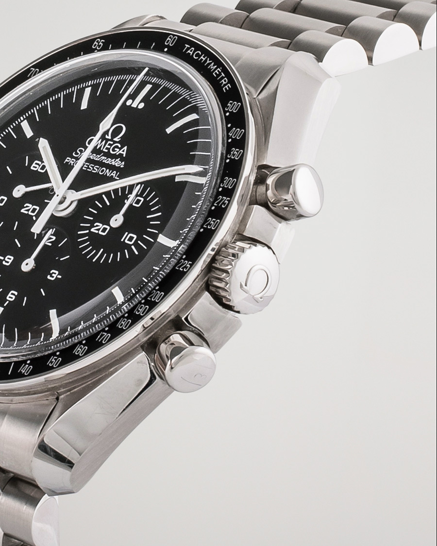 Herre | Omega Pre-Owned Speedmaster Moonwatch PRO 005 Steel Black Steel Black | Omega Pre-Owned | Speedmaster Moonwatch PRO 005 Steel Black Steel Black