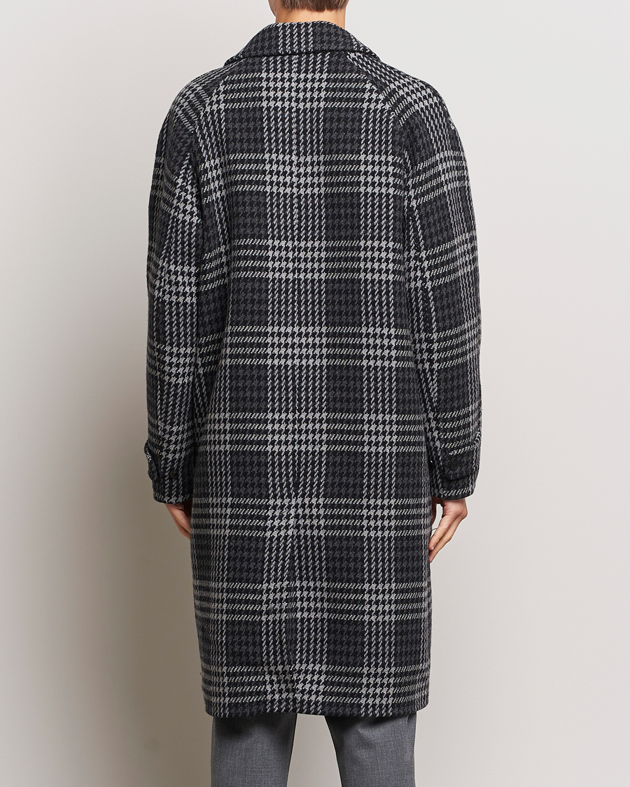 Herre | Jakker | Samsøe Samsøe | Samsøe & Samsøe Stefano Checked Coat Black