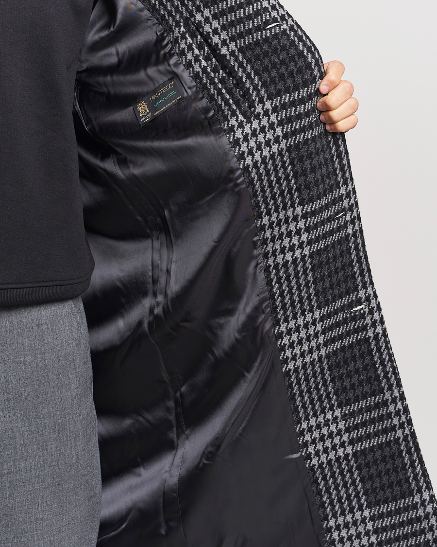 Herre | Jakker | Samsøe Samsøe | Samsøe & Samsøe Stefano Checked Coat Black