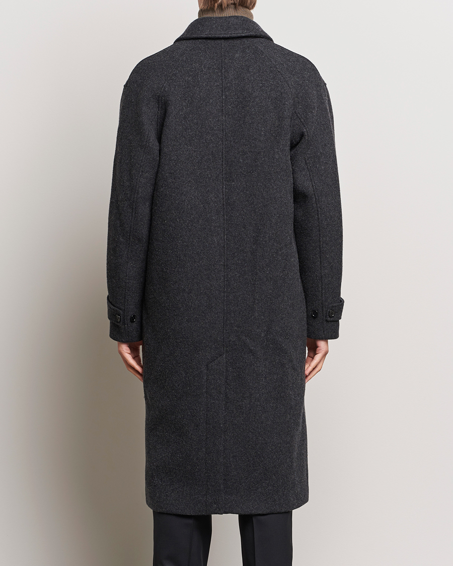 Herre | Jakker | Samsøe Samsøe | Samsøe & Samsøe Jacob Coat Black Melange