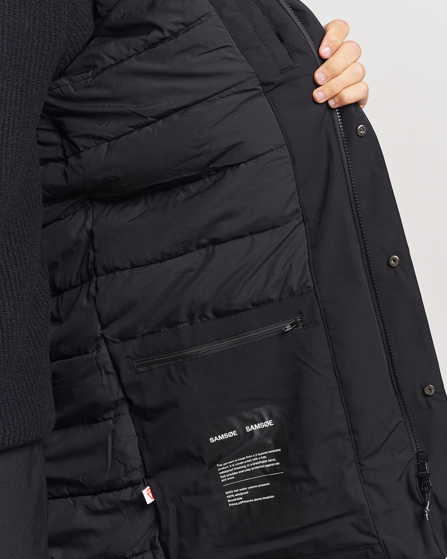 Herre | Jakker | Samsøe Samsøe | Samsøe & Samsøe Jon Parka Black