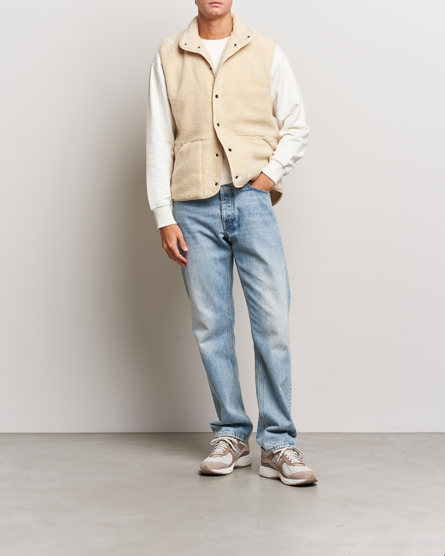 Herre | Veste | Samsøe Samsøe | Carlo Fleece Vest Brown Rice