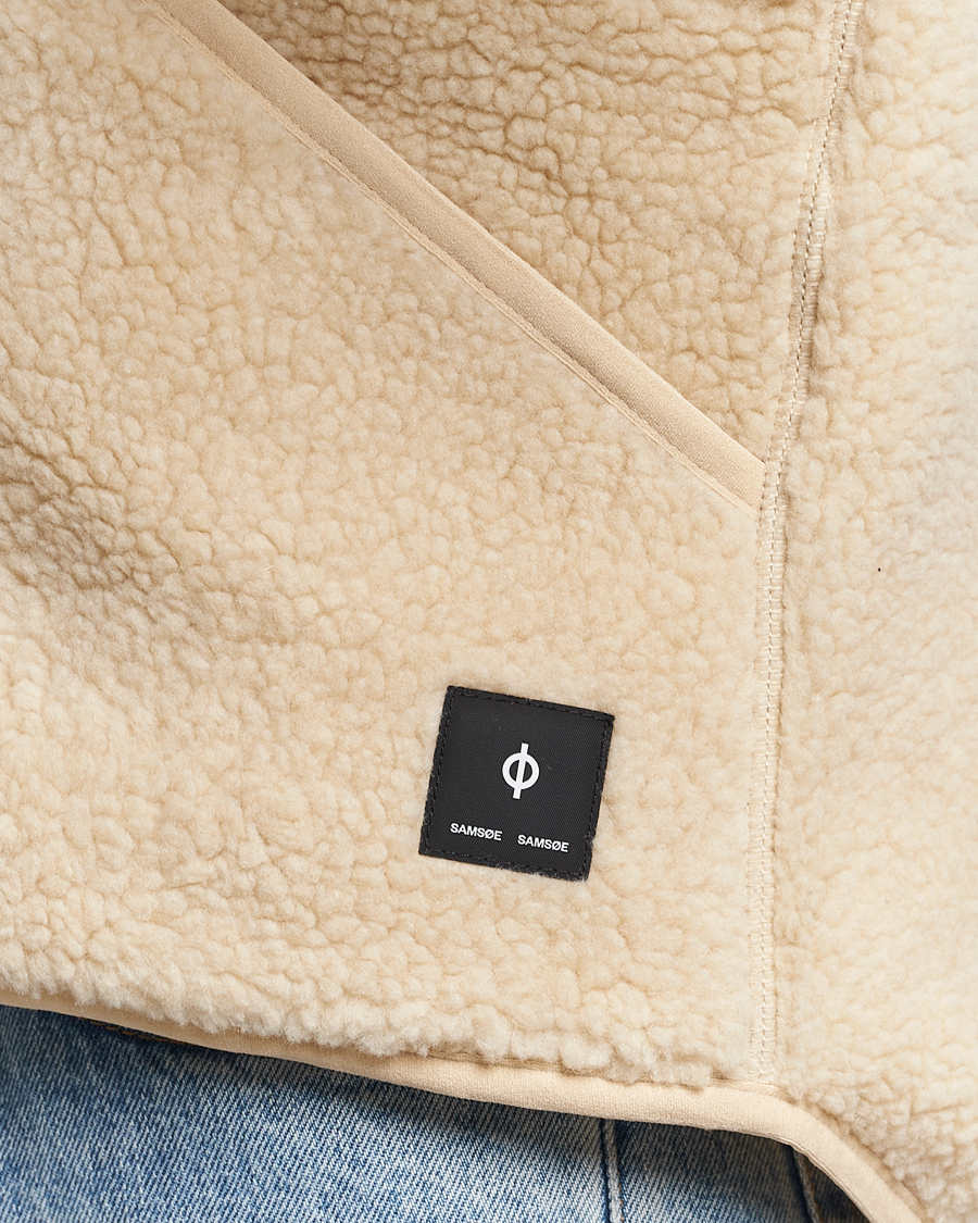 Herre | Veste | Samsøe Samsøe | Carlo Fleece Vest Brown Rice