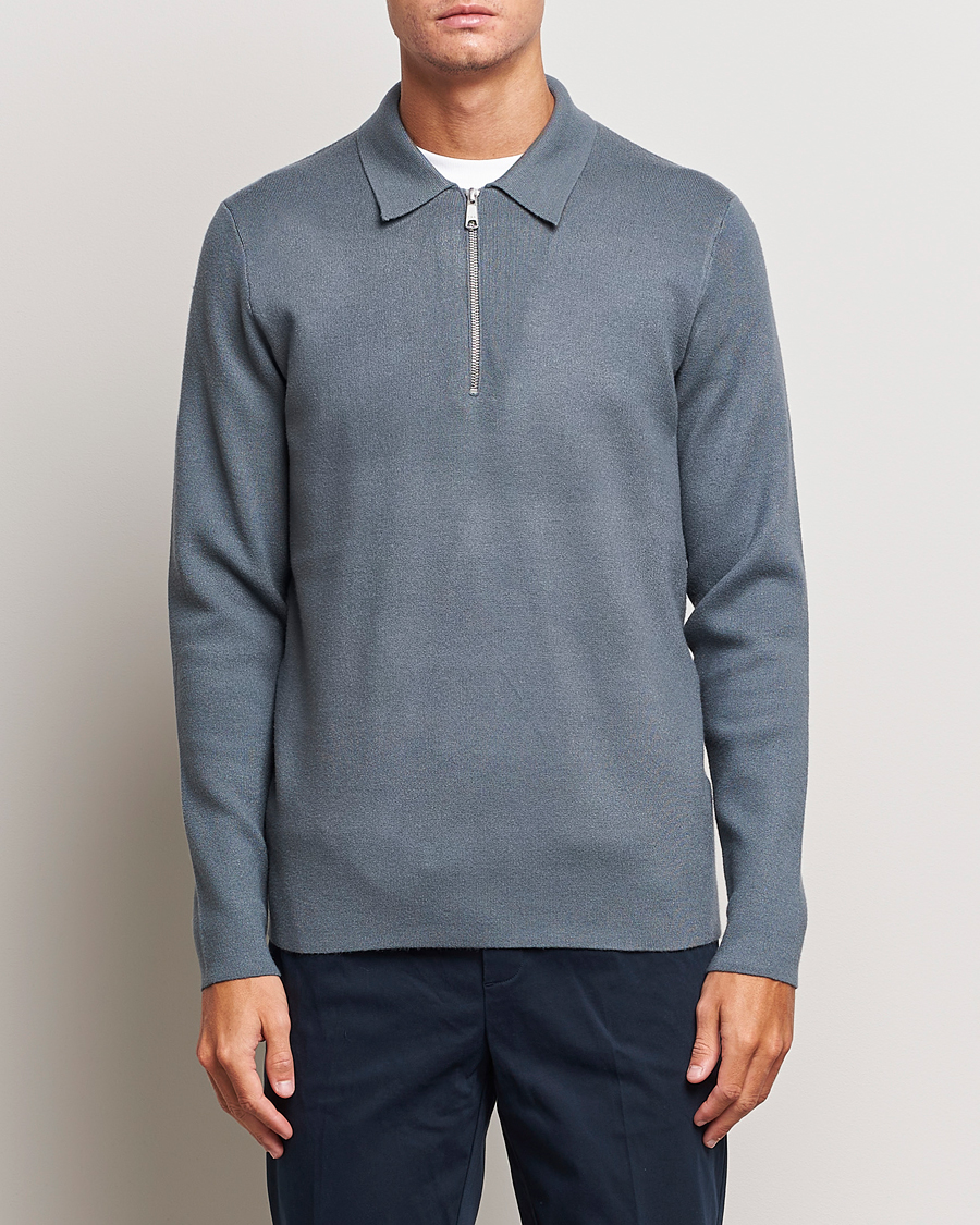 Herre |  | Samsøe & Samsøe | Guna Half Zip Stormy Weather