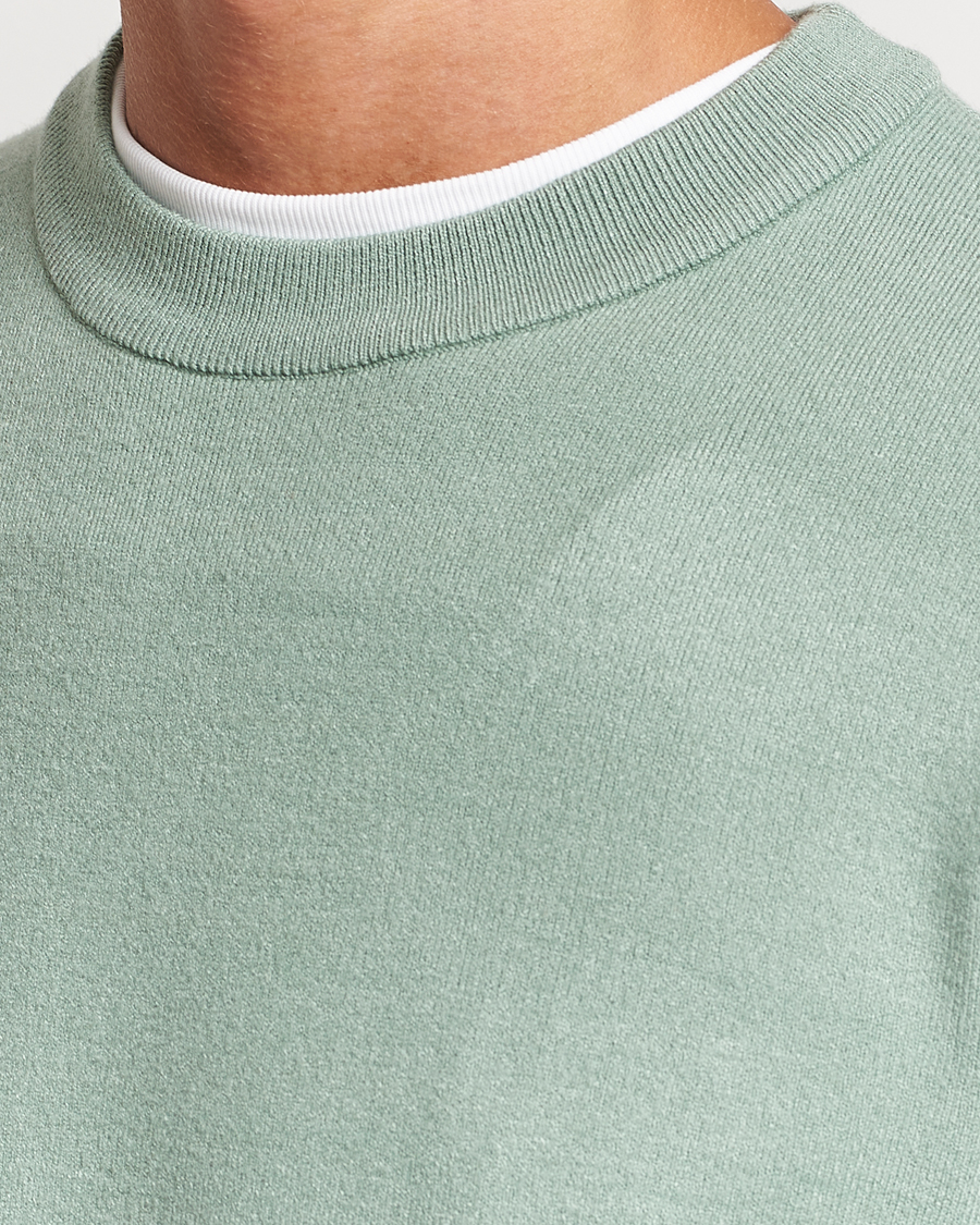 Herre | Trøjer | Samsøe Samsøe | Samsøe & Samsøe Guna Crew Neck Iceberg Green