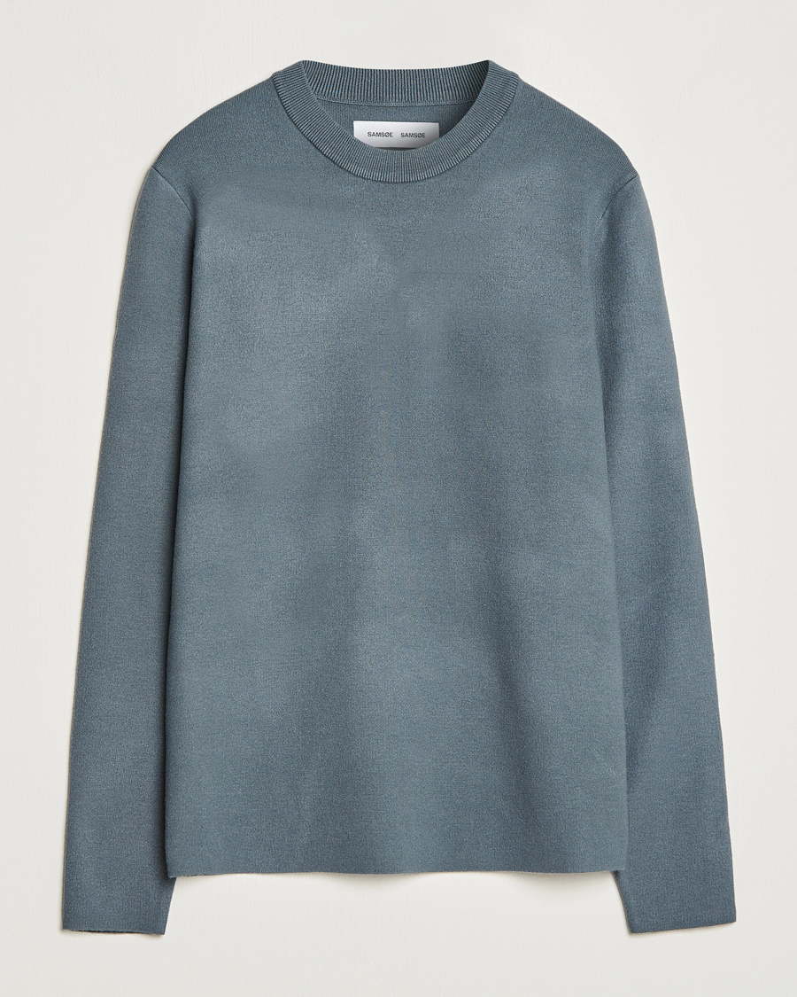 Herre | Trøjer | Samsøe Samsøe | Samsøe & Samsøe Guna Crew Neck Stormy Weather