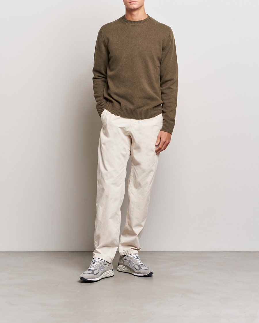 Herre | Trøjer | Samsøe Samsøe | Samsøe & Samsøe Syllie Wool Crew Neck Crocodile
