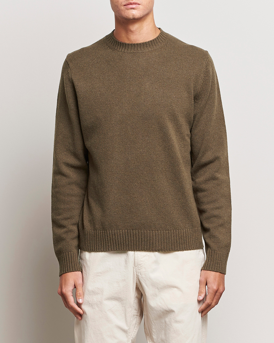 Herre |  | Samsøe & Samsøe | Syllie Wool Crew Neck Crocodile