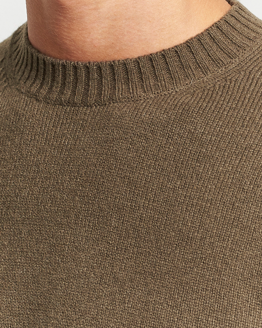 Herre | Trøjer | Samsøe Samsøe | Samsøe & Samsøe Syllie Wool Crew Neck Crocodile