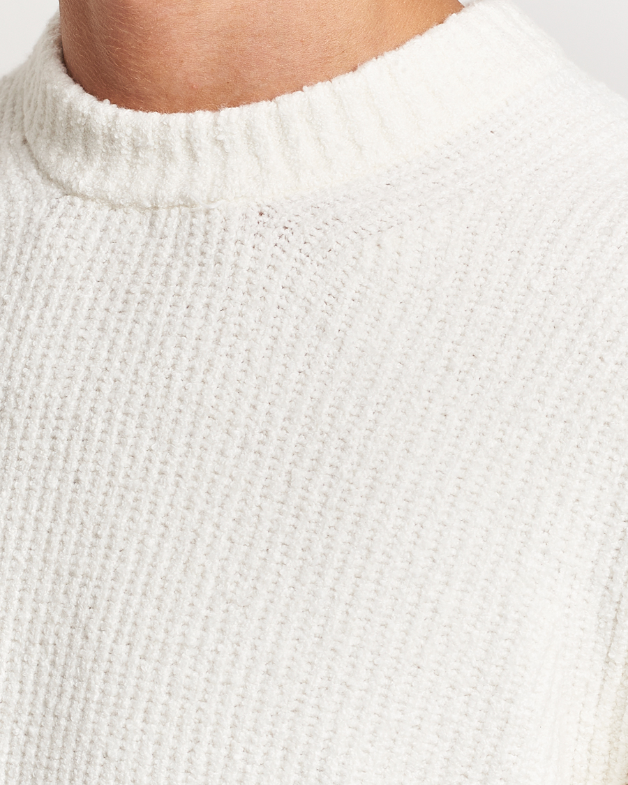 Herre | Trøjer | Samsøe Samsøe | Alts Heavy Knitted Crew Neck Clear Cream