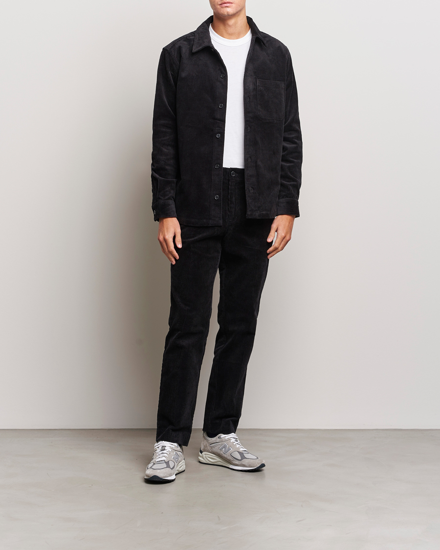 Herre | Bukser | Samsøe Samsøe | Samsøe & Samsøe Felix Corduroy Trousers Black