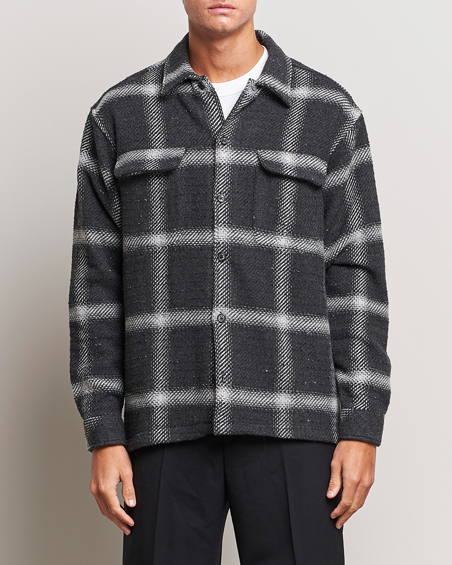 Herre |  | Samsøe & Samsøe | Castor Checked Overshirt Black Multi