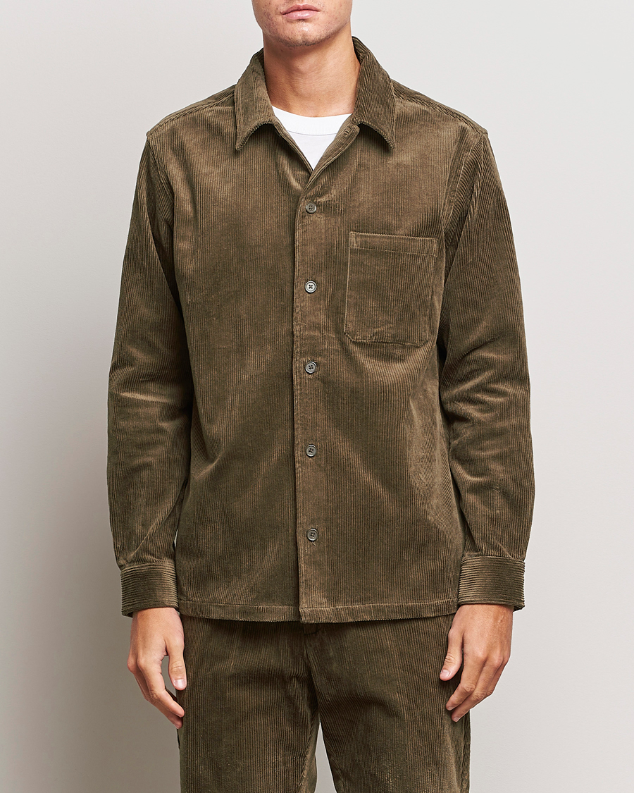 Herre | Samsøe & Samsøe | Samsøe & Samsøe | Damon Corduroy Overshirt Crocodile
