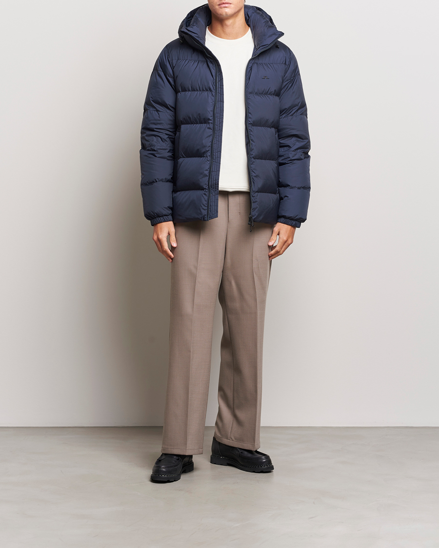 Herre | Jakker | J.Lindeberg | Barrel Down Jacket Navy