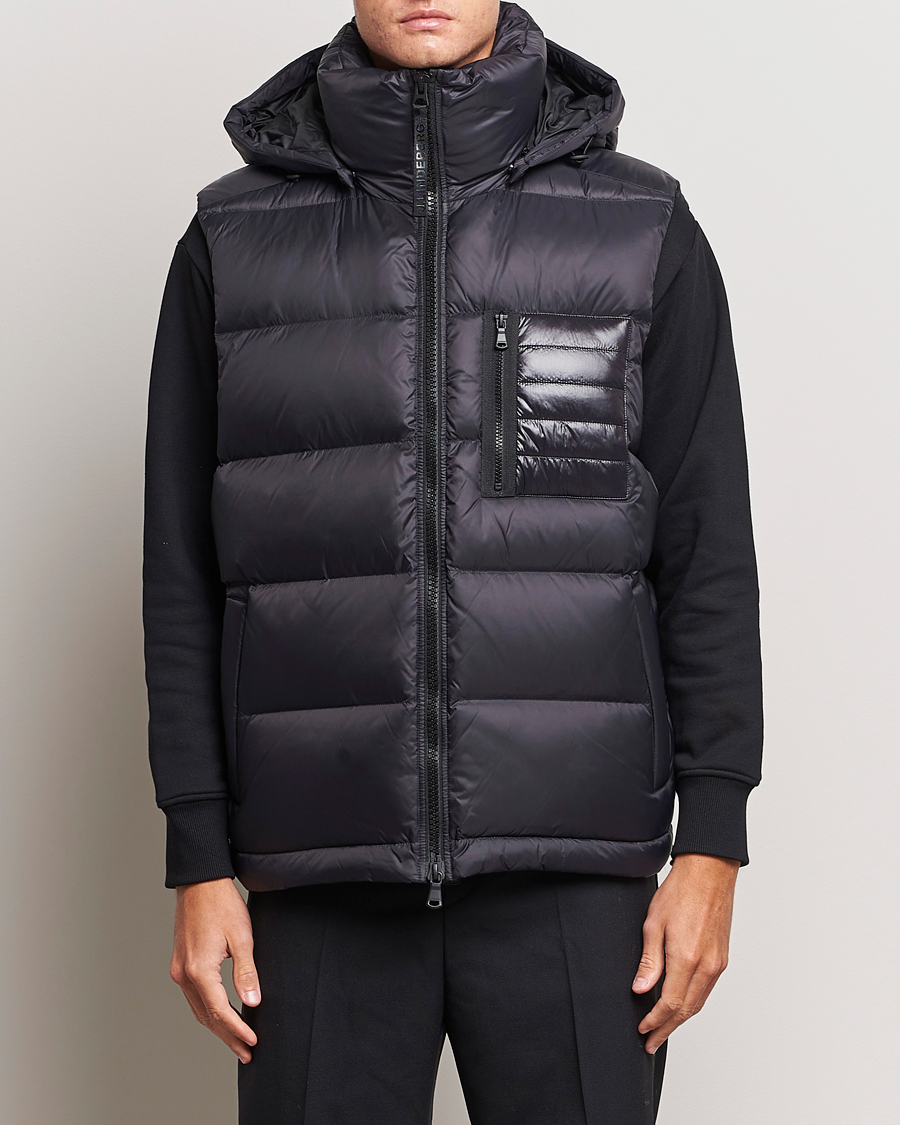 Herre | J.Lindeberg | J.Lindeberg | Duke Hoodded Down Vest Black