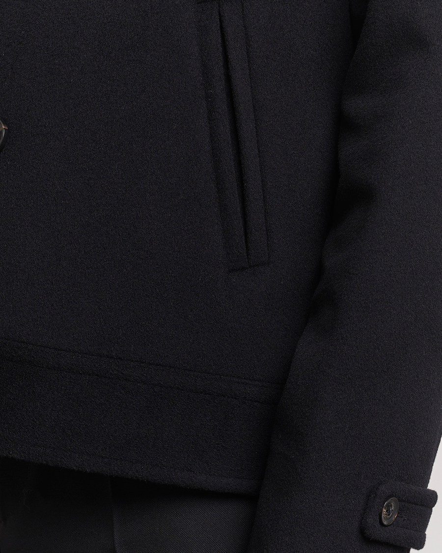 Herre | Jakker | J.Lindeberg | Don Double Breasted Wool/Cashmere Jacket Black