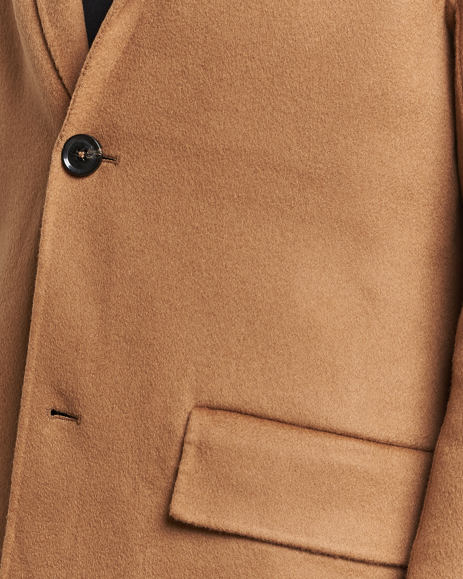Herre | Jakker | J.Lindeberg | Diego Unlined Wool/Cashmere Coat Chipmunk