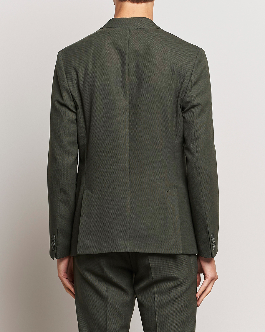 Herre | Blazere & jakker | J.Lindeberg | Hopper Active Hopsack Blazer Forest Green