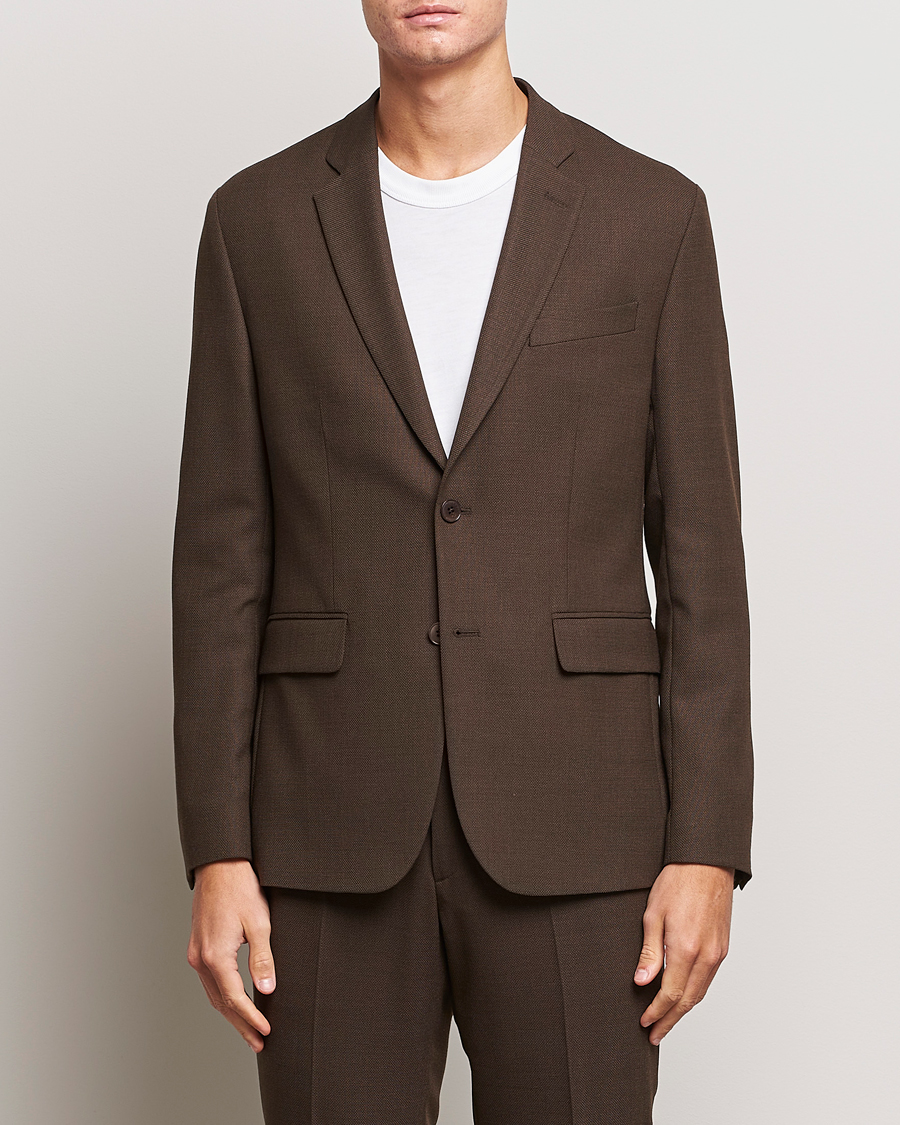 Herre | Habitjakker | J.Lindeberg | Hopper Active Hopsack Blazer Delicioso