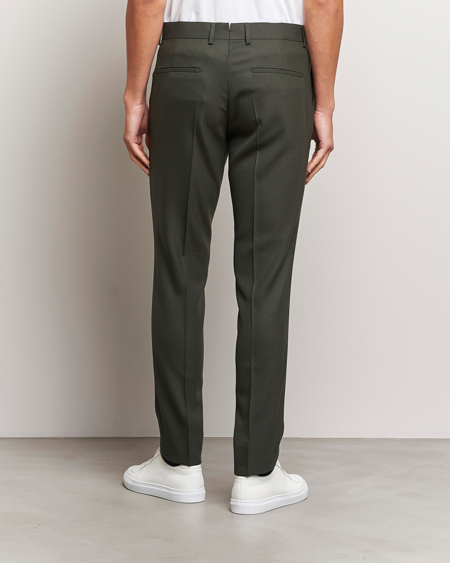 Herre | Bukser | J.Lindeberg | Grant Active Hopsack Pants Forest Green